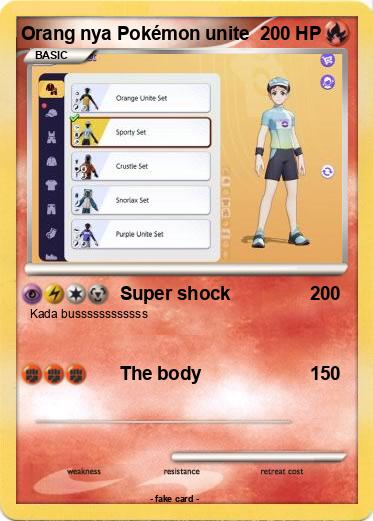 Pokemon Orang nya Pokémon unite
