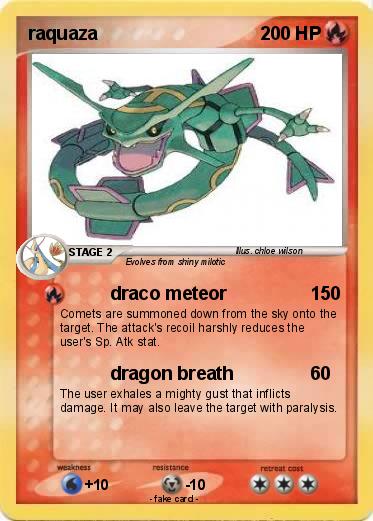Pokemon raquaza