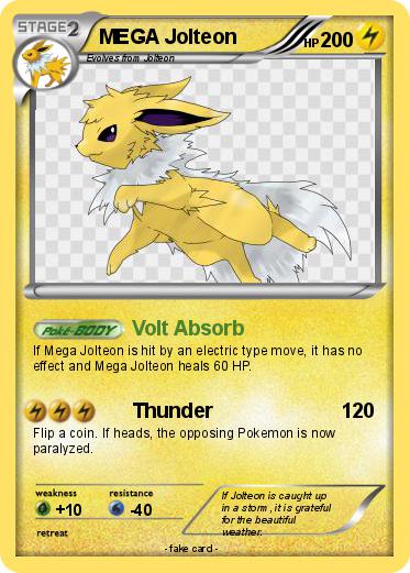 Pokemon MEGA Jolteon