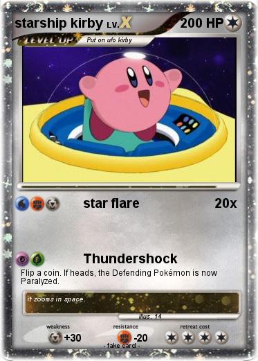 Pokemon starship kirby