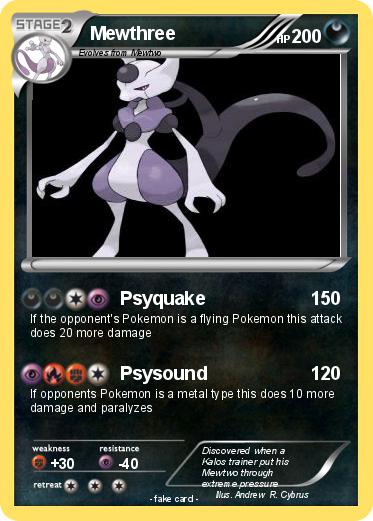 Pokemon Mewthree