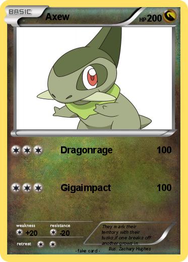 Pokemon Axew