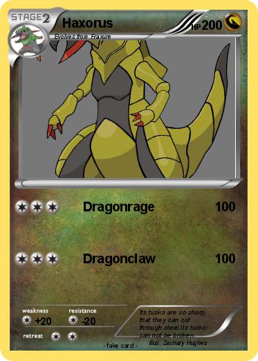 Pokemon Haxorus