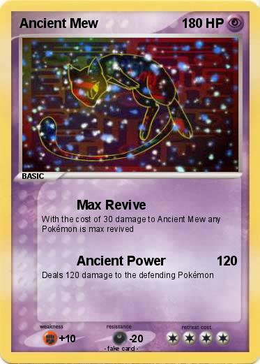 Pokemon Ancient Mew