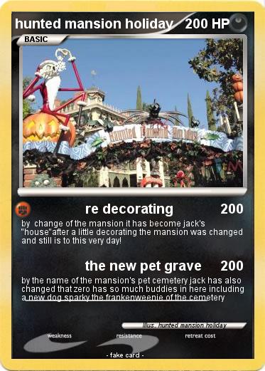 Pokemon hunted mansion holiday