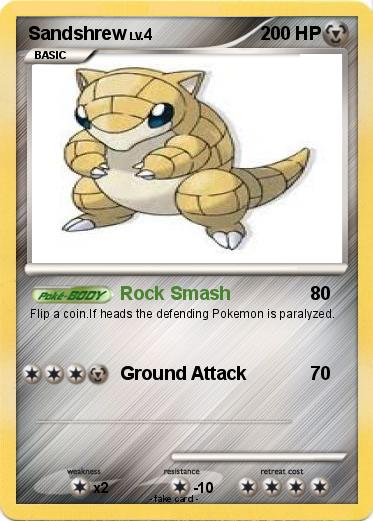 Pokemon Sandshrew
