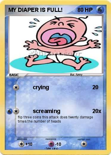 Pokemon MY DIAPER IS FULL!