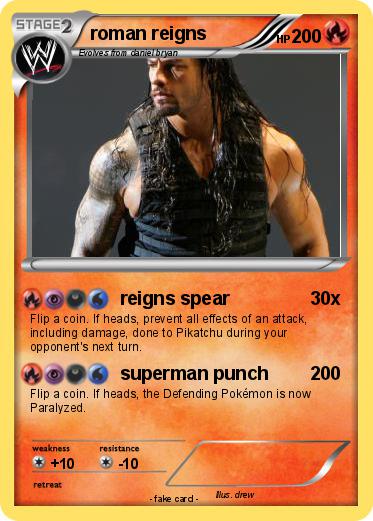 Pokemon roman reigns
