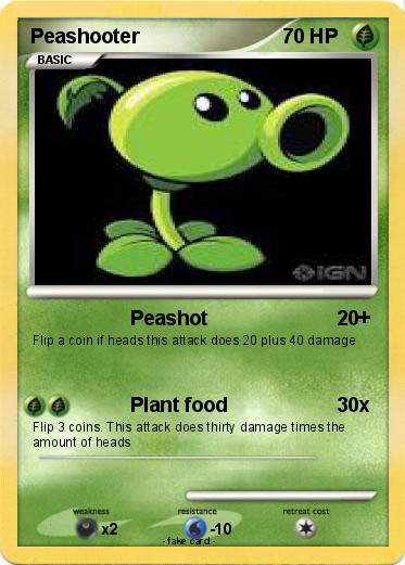 Pokemon Peashooter