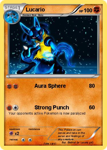 Pokemon Lucario