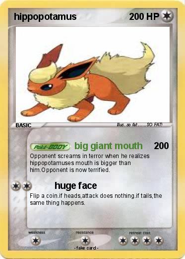 Pokemon hippopotamus