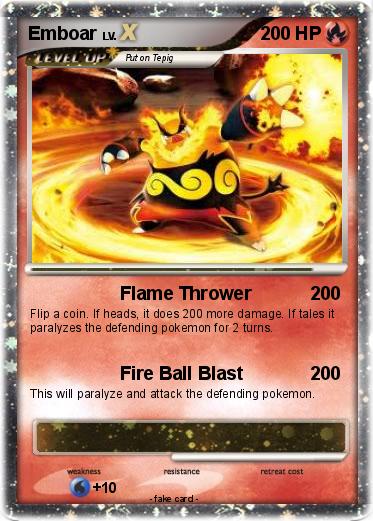 Pokemon Emboar