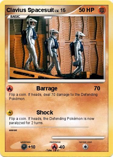 Pokemon Clavius Spacesuit