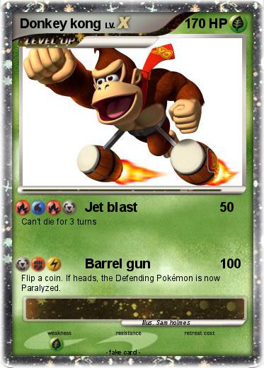 Pokemon Donkey kong