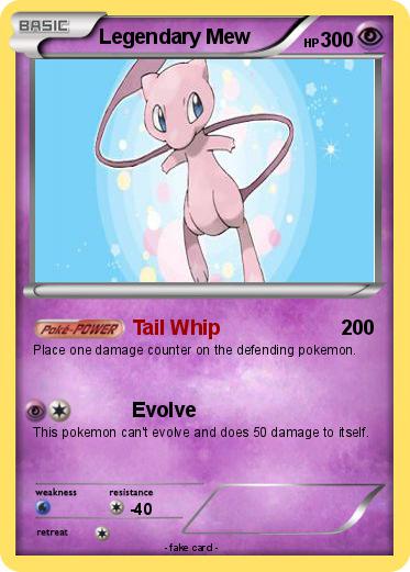 Pokemon Legendary Mew