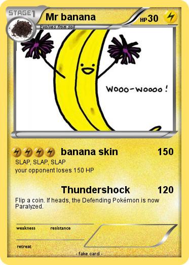 Pokemon Mr banana