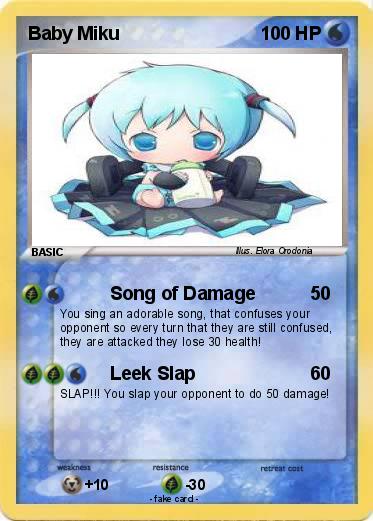 Pokemon Baby Miku