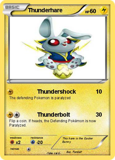 Pokemon Thunderhare