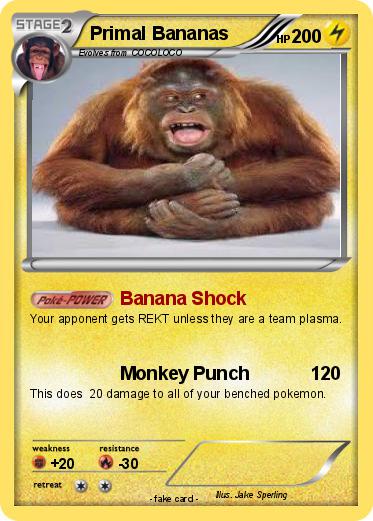 Pokemon Primal Bananas