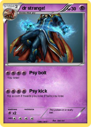 Pokemon dr strange!