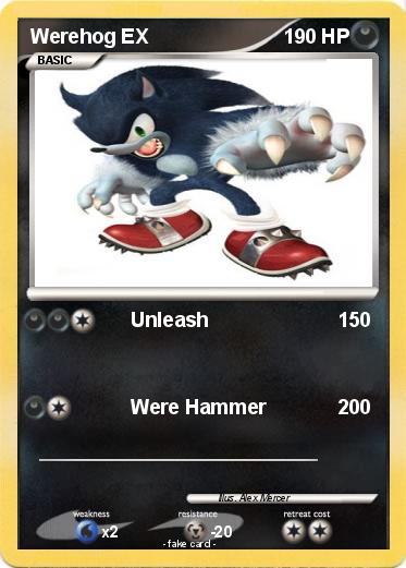 Pokemon Werehog EX