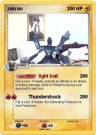 Pokemon zekron