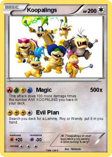 Pokemon Koopalings
