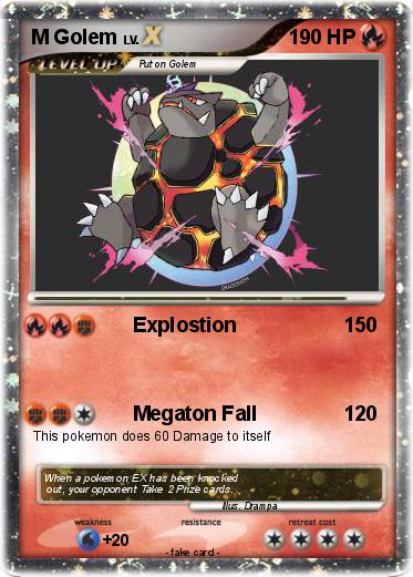 Pokemon M Golem