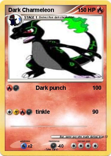 Pokemon Dark Charmeleon