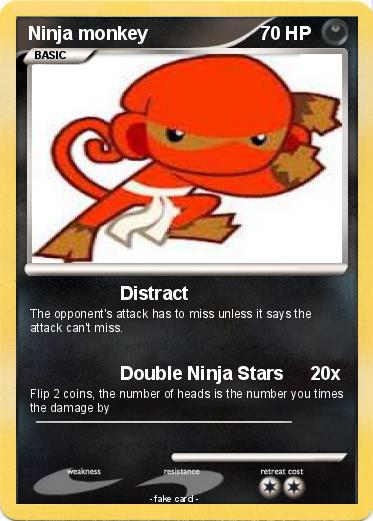 Pokemon Ninja monkey