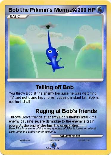 Pokemon Bob the Pikmin's Mom