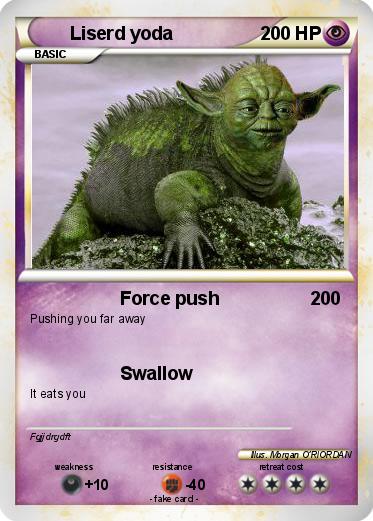 Pokemon Liserd yoda