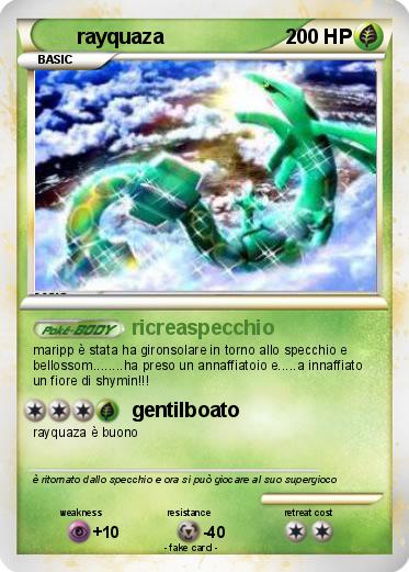 Pokemon rayquaza