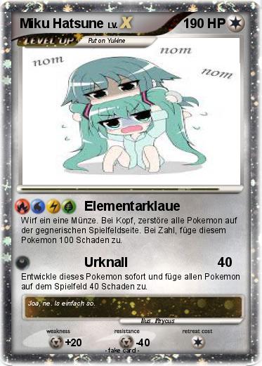 Pokemon Miku Hatsune
