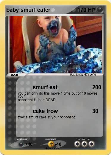Pokemon baby smurf eater