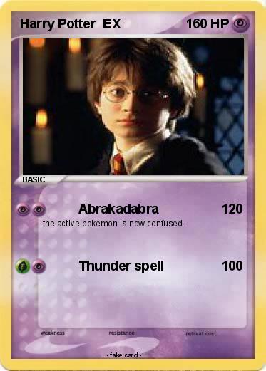 Pokemon Harry Potter  EX