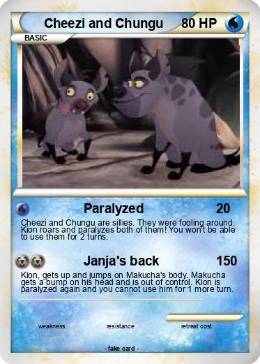 Pokemon Cheezi and Chungu