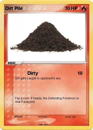 Pokemon Dirt Pile