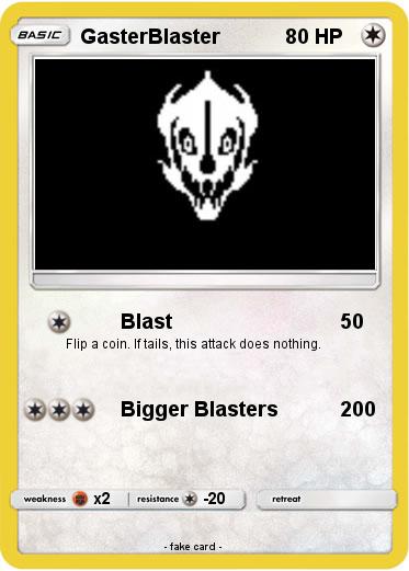 Pokemon GasterBlaster