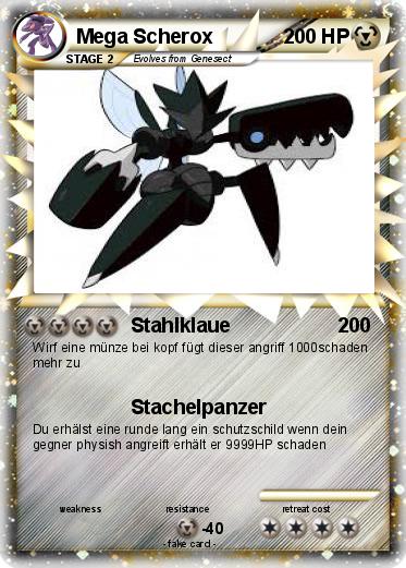 Pokemon Mega Scherox