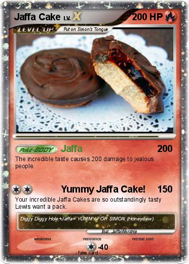 Pokemon Jaffa Cake