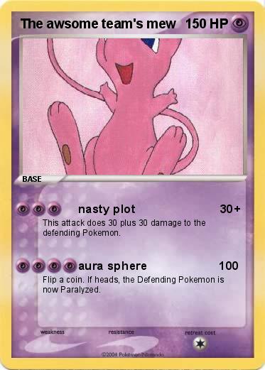 Pokemon The awsome team's mew