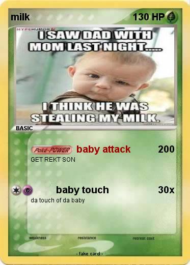 Pokemon milk