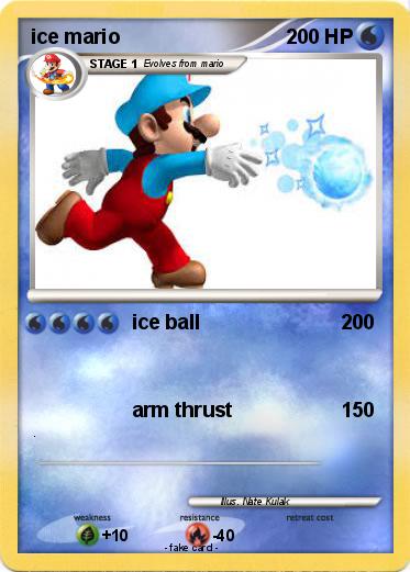 Pokemon ice mario