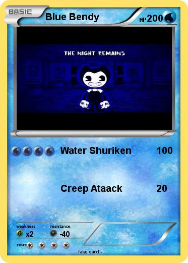 Pokemon Blue Bendy