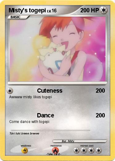 Pokemon Misty's togepi