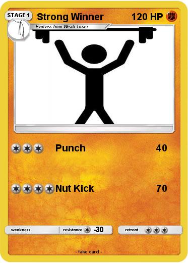 Pokemon Strong Winner