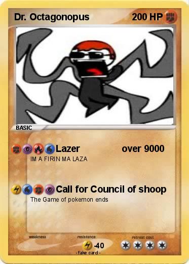 Pokemon Dr. Octagonopus