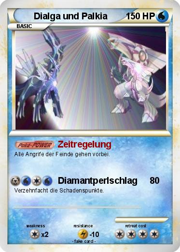 Pokemon Dialga und Palkia