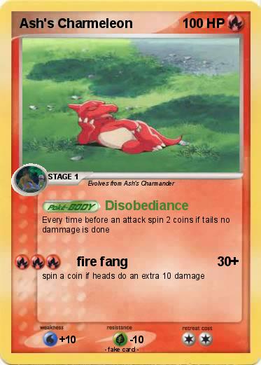 Pokemon Ash's Charmeleon